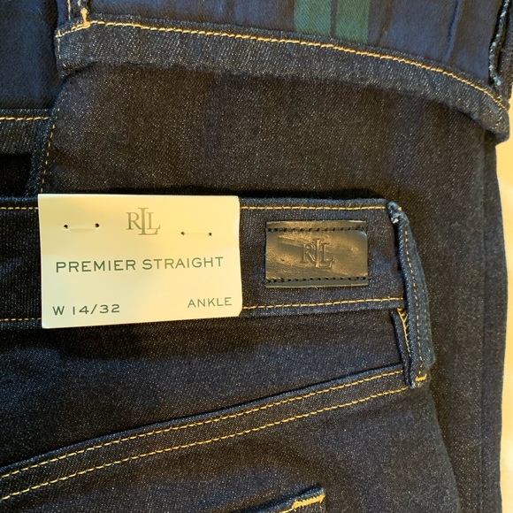 New Ralph Lauren Premier Straight Jeans - Picture 6 of 10